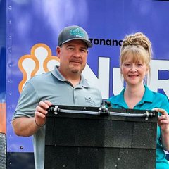 Jeff and Crystal, owners of Key City Surface Solutions